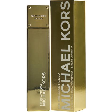 michael kors 24k brilliant 30ml|Michael Kors 24k gold perfume.